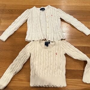 Two Ralph Lauren Sweaters (4T)